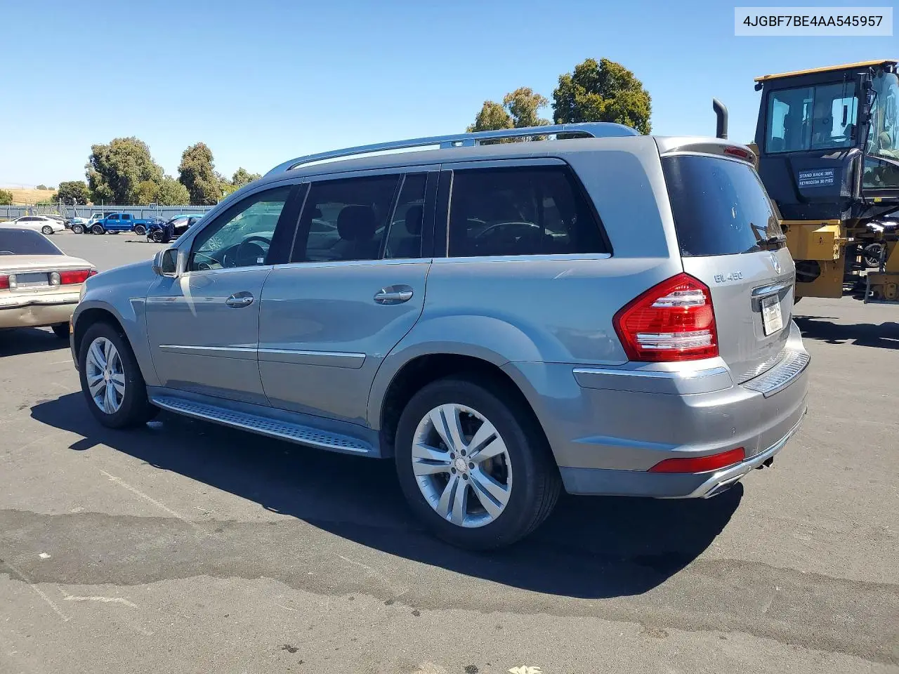 2010 Mercedes-Benz Gl 450 4Matic VIN: 4JGBF7BE4AA545957 Lot: 58656166