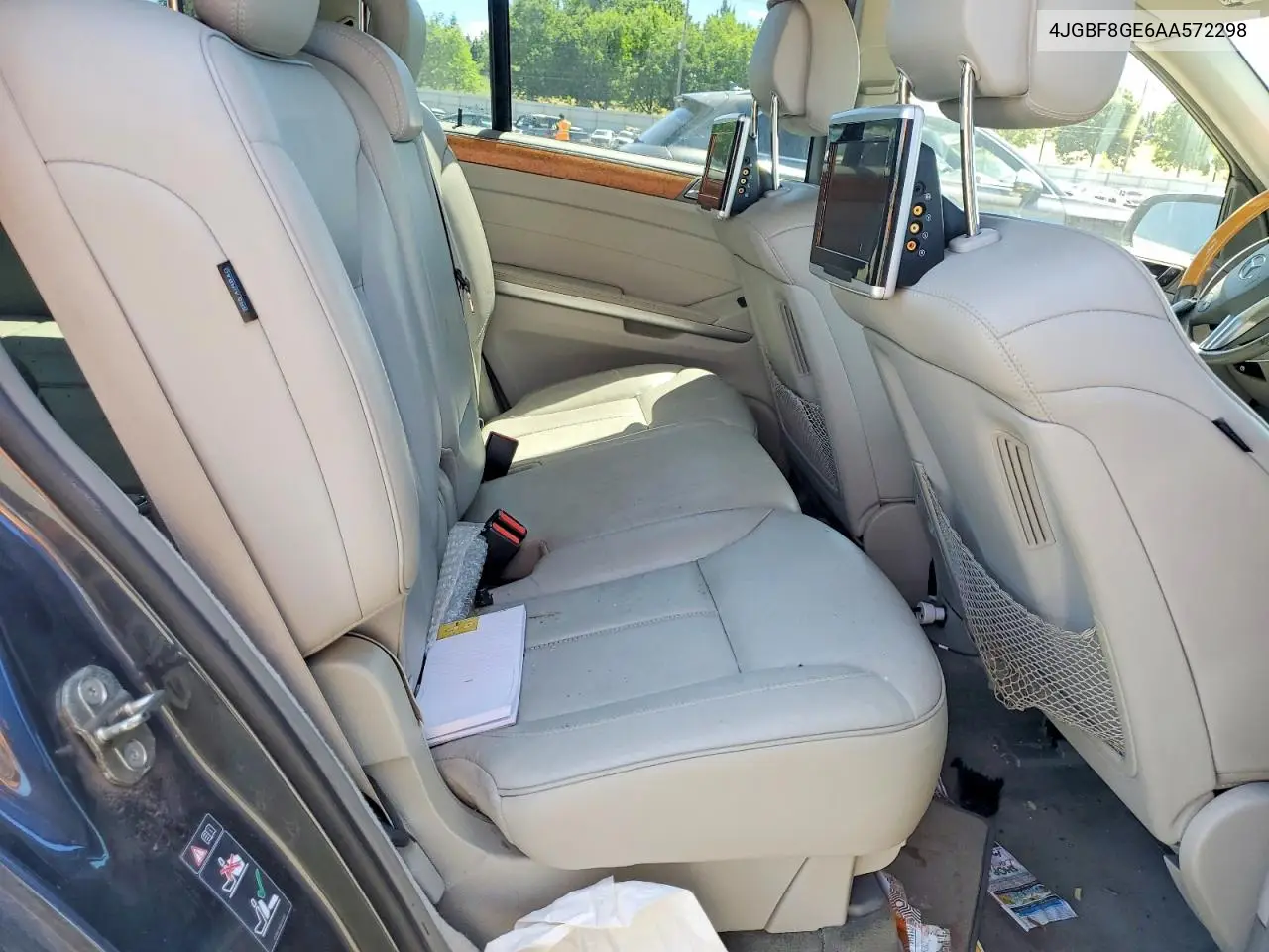 2010 Mercedes-Benz Gl 550 4Matic VIN: 4JGBF8GE6AA572298 Lot: 60518326