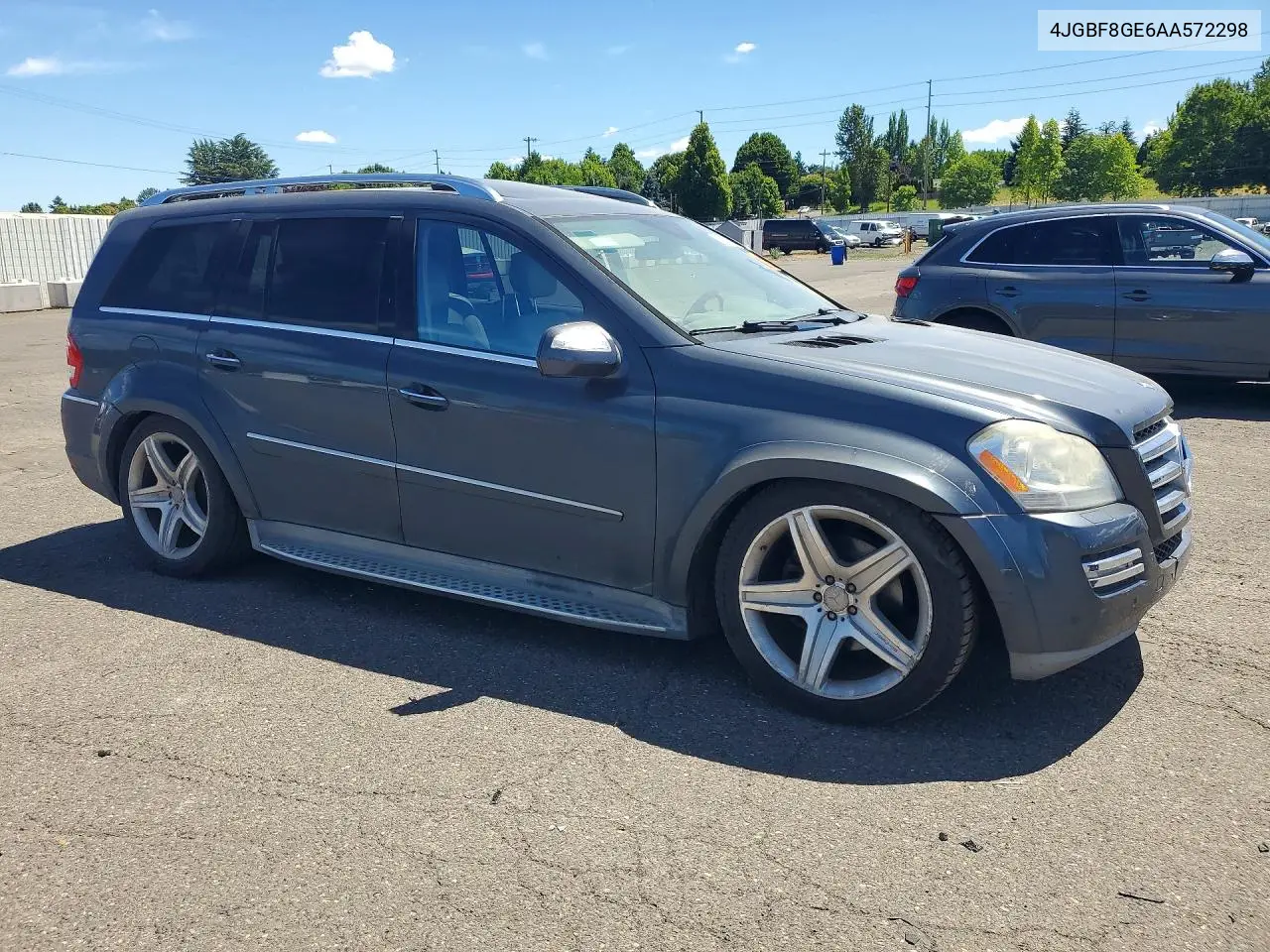 2010 Mercedes-Benz Gl 550 4Matic VIN: 4JGBF8GE6AA572298 Lot: 60518326