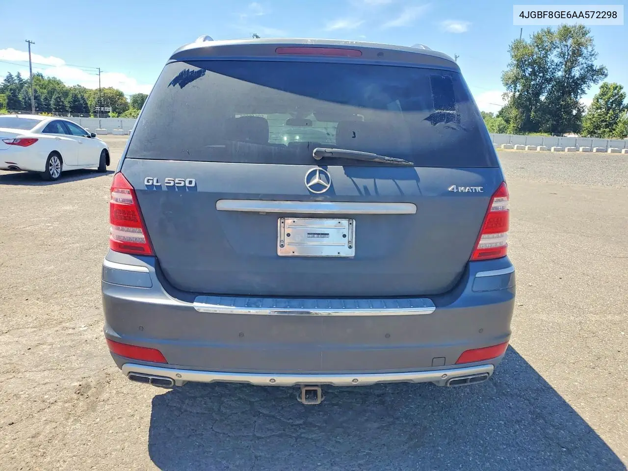 2010 Mercedes-Benz Gl 550 4Matic VIN: 4JGBF8GE6AA572298 Lot: 60518326