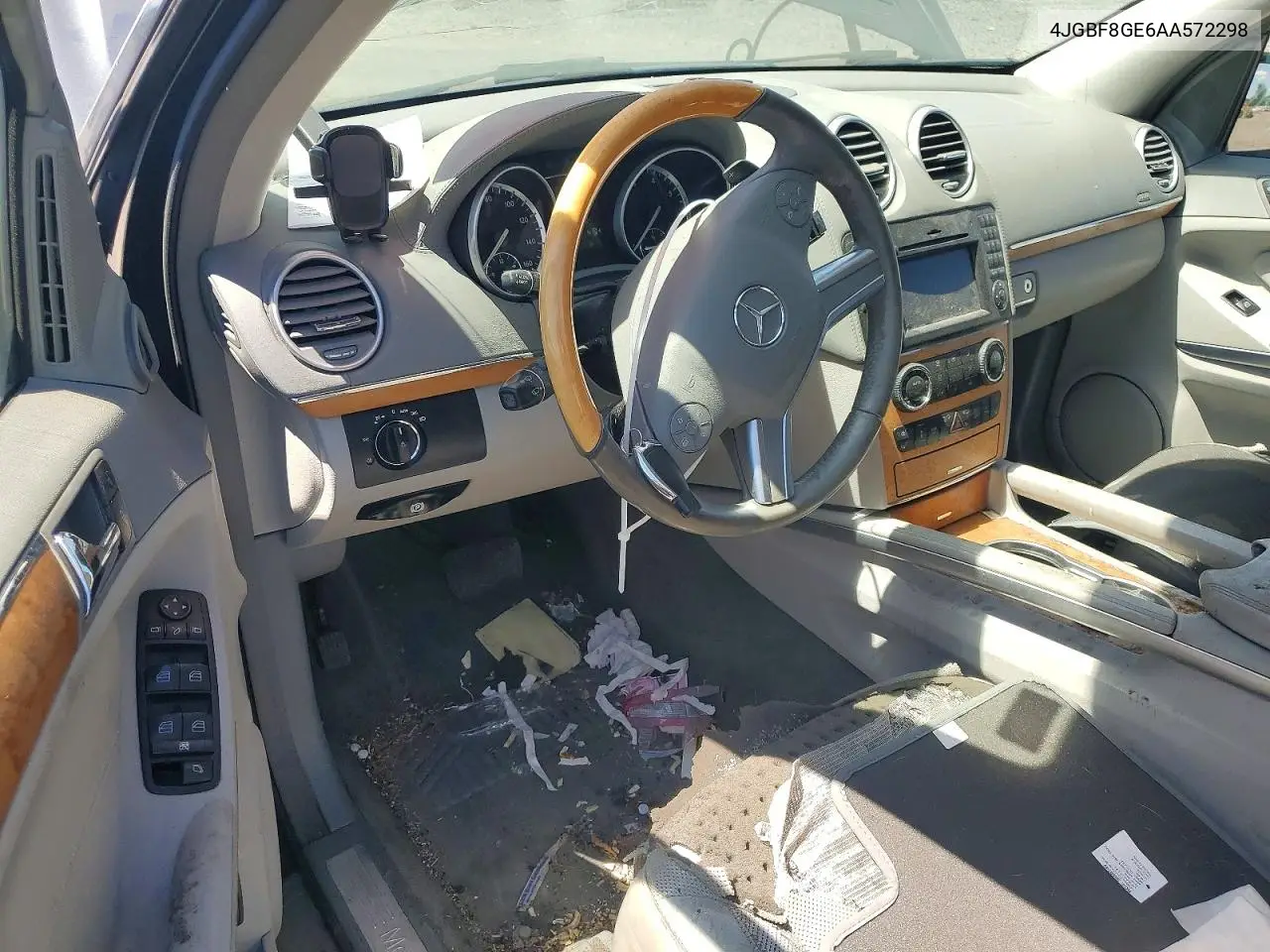 2010 Mercedes-Benz Gl 550 4Matic VIN: 4JGBF8GE6AA572298 Lot: 60518326