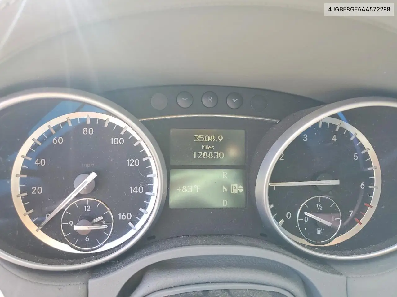 2010 Mercedes-Benz Gl 550 4Matic VIN: 4JGBF8GE6AA572298 Lot: 60518326