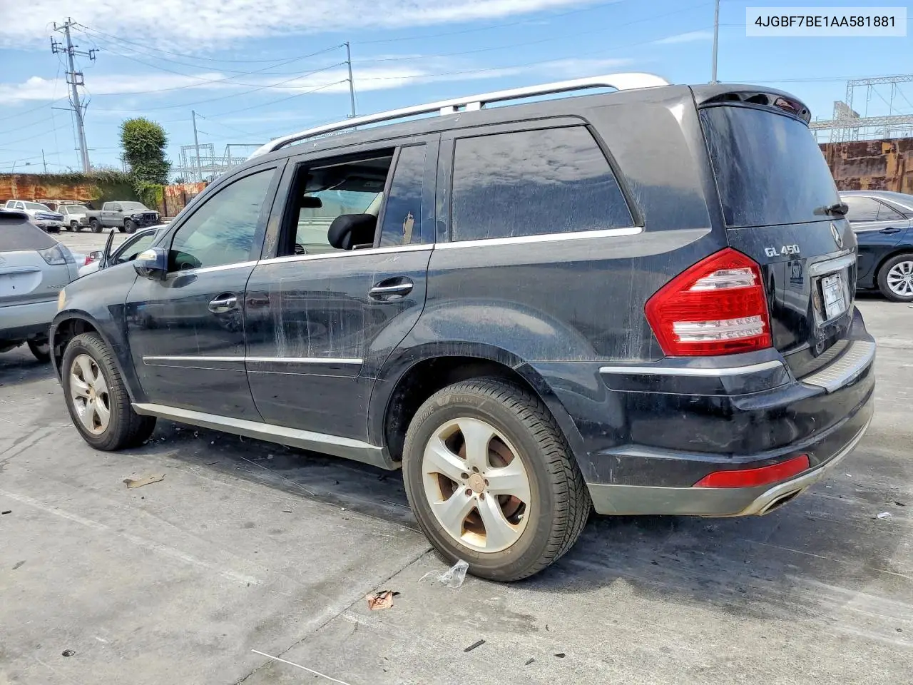2010 Mercedes-Benz Gl 450 4Matic VIN: 4JGBF7BE1AA581881 Lot: 61490966