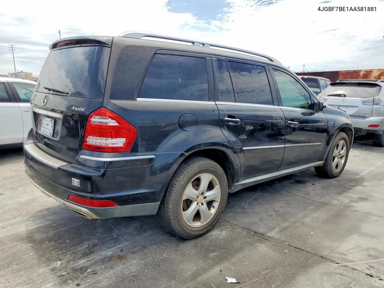 2010 Mercedes-Benz Gl 450 4Matic VIN: 4JGBF7BE1AA581881 Lot: 61490966