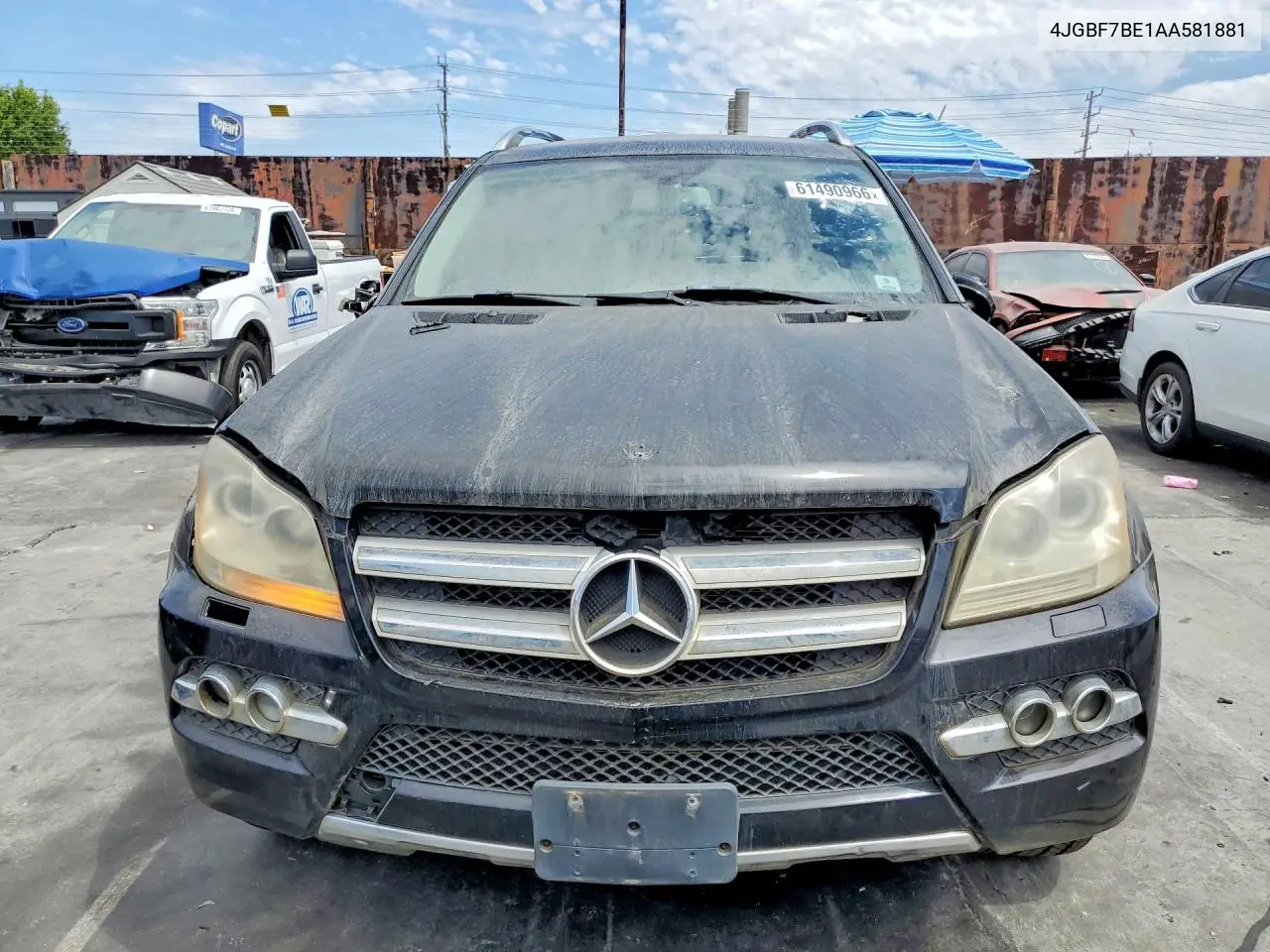 2010 Mercedes-Benz Gl 450 4Matic VIN: 4JGBF7BE1AA581881 Lot: 61490966