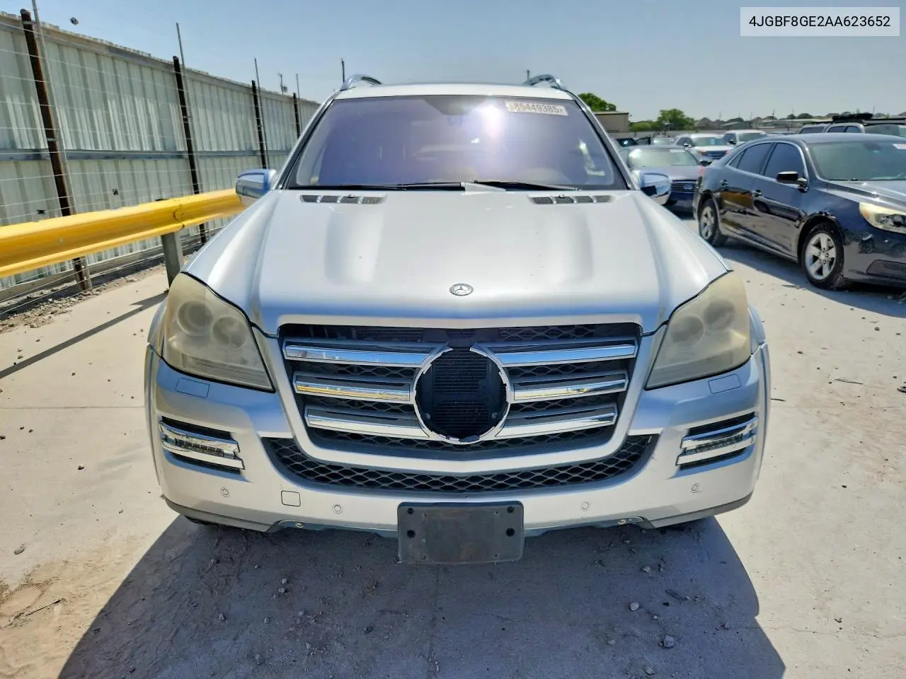 2010 Mercedes-Benz Gl 550 4Matic VIN: 4JGBF8GE2AA623652 Lot: 85449385