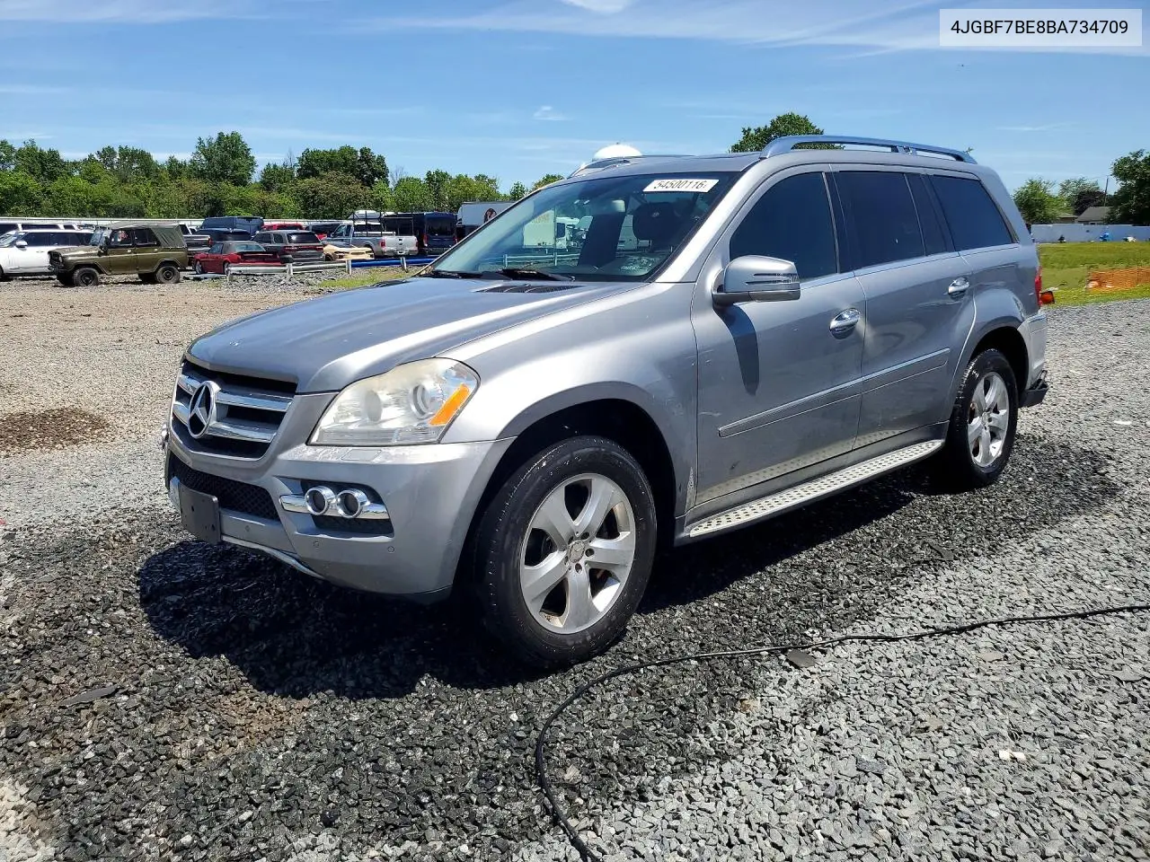 2011 Mercedes-Benz Gl 450 4Matic VIN: 4JGBF7BE8BA734709 Lot: 54500116