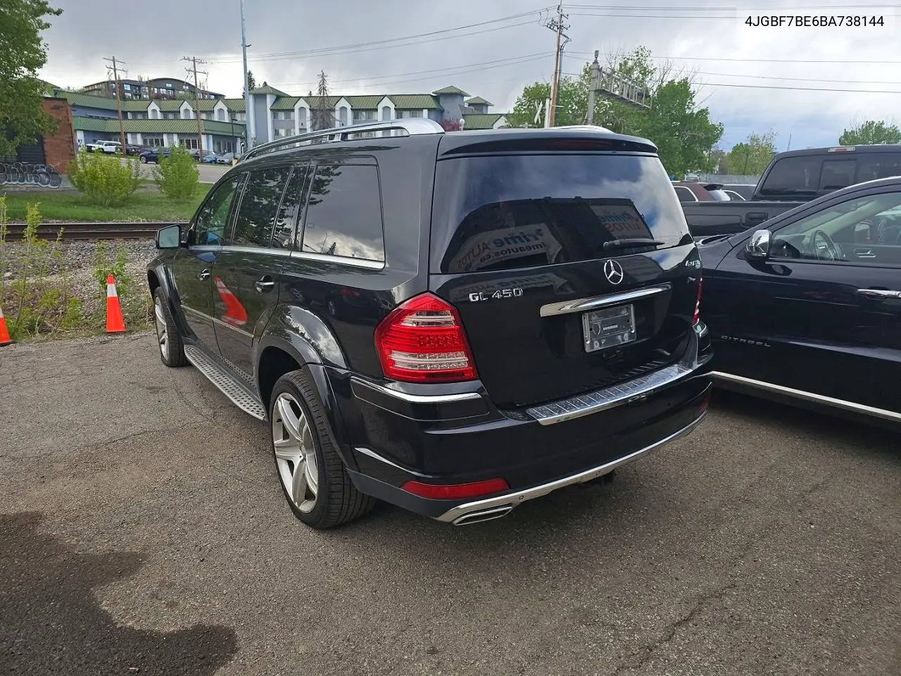 2011 Mercedes-Benz Gl 450 4Matic VIN: 4JGBF7BE6BA738144 Lot: 54535986