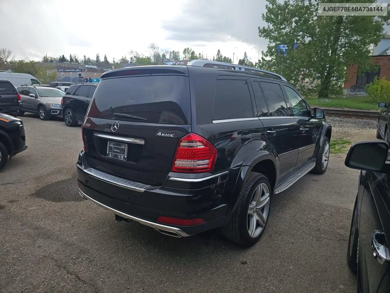 2011 Mercedes-Benz Gl 450 4Matic VIN: 4JGBF7BE6BA738144 Lot: 54535986