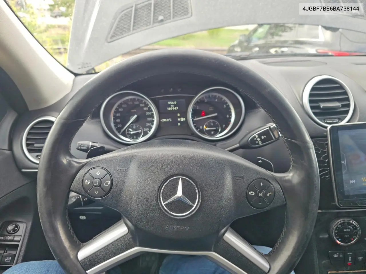 2011 Mercedes-Benz Gl 450 4Matic VIN: 4JGBF7BE6BA738144 Lot: 54535986