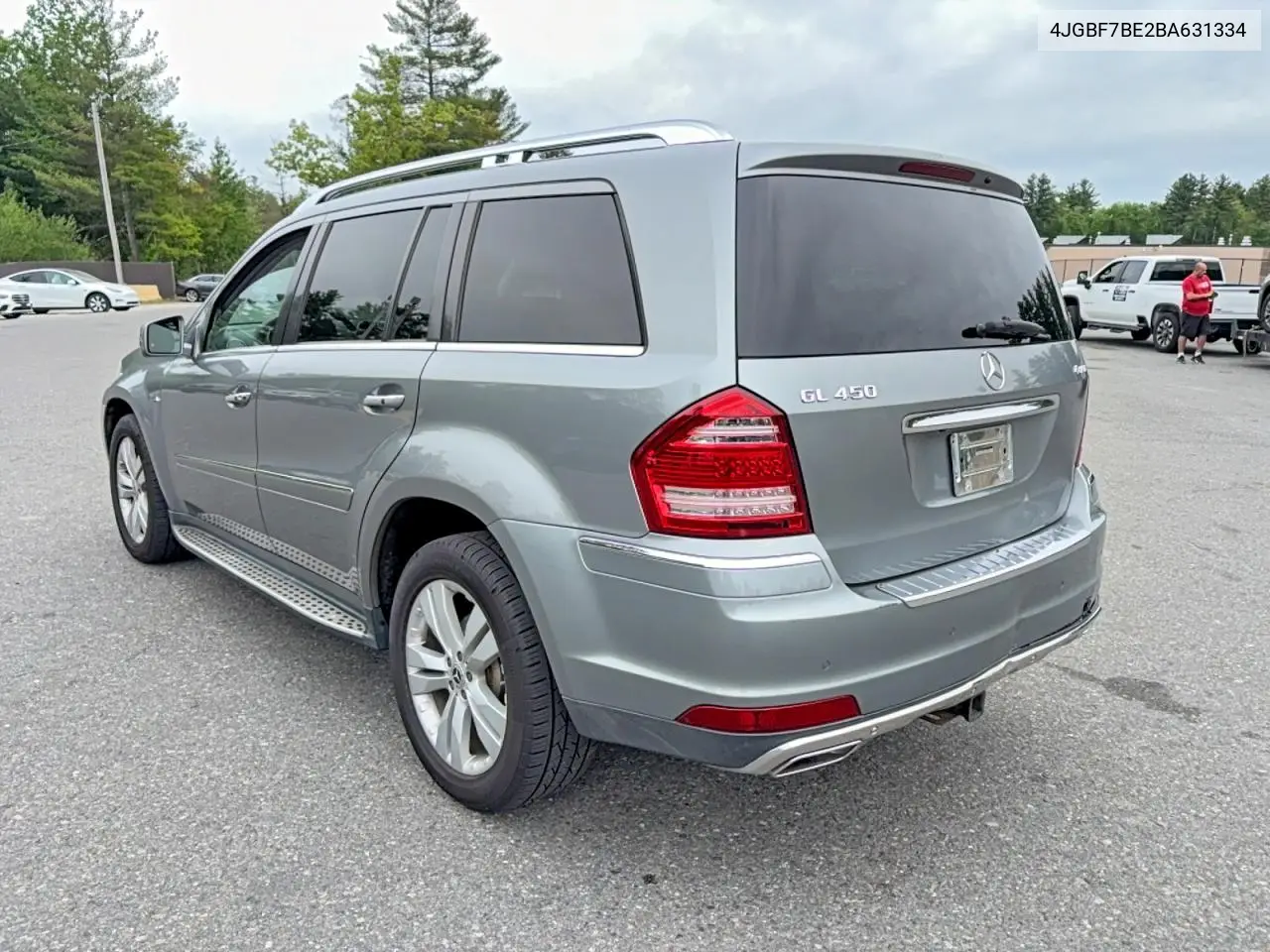 2011 Mercedes-Benz Gl 450 4Matic VIN: 4JGBF7BE2BA631334 Lot: 55096736