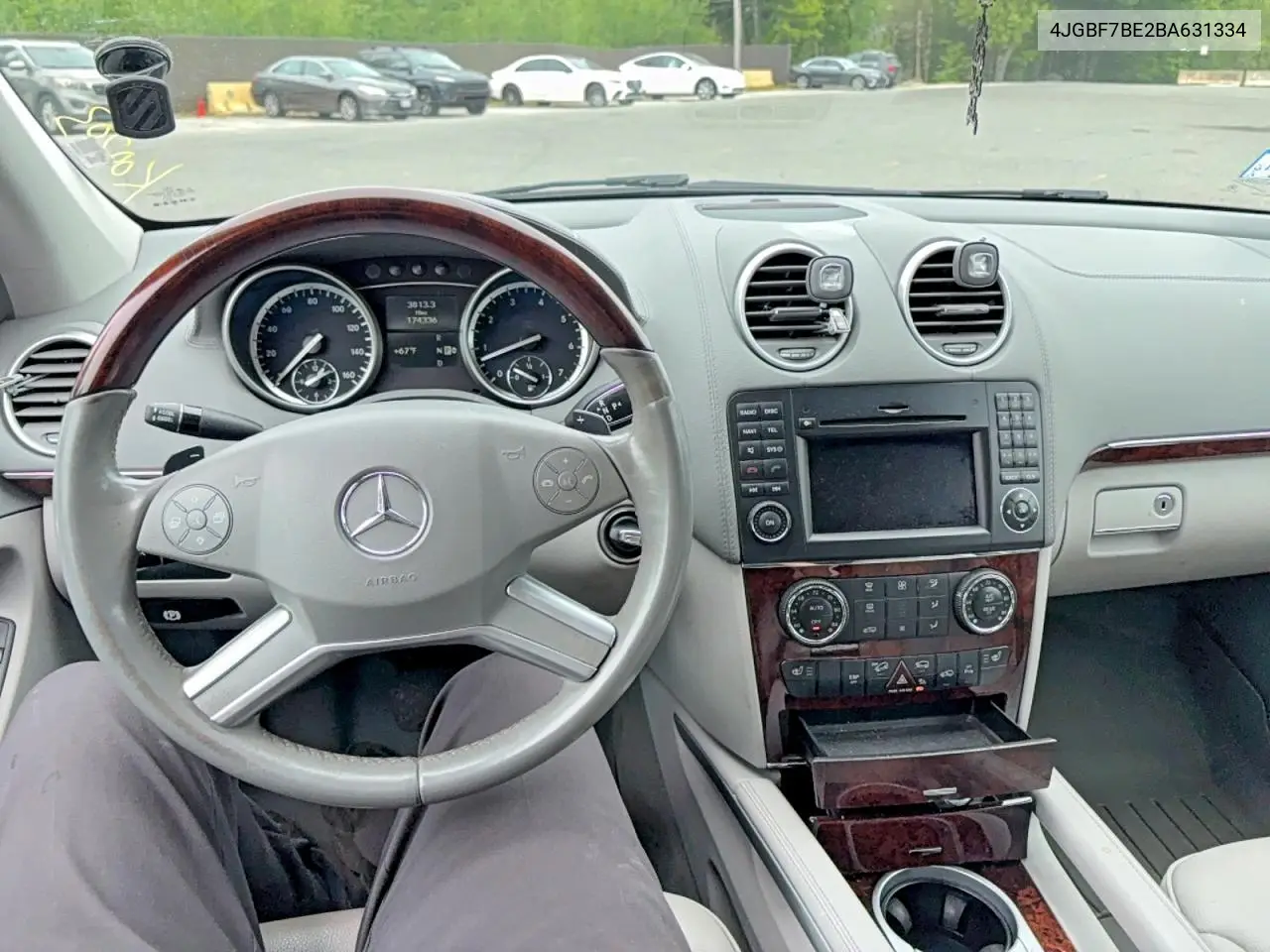 2011 Mercedes-Benz Gl 450 4Matic VIN: 4JGBF7BE2BA631334 Lot: 55096736