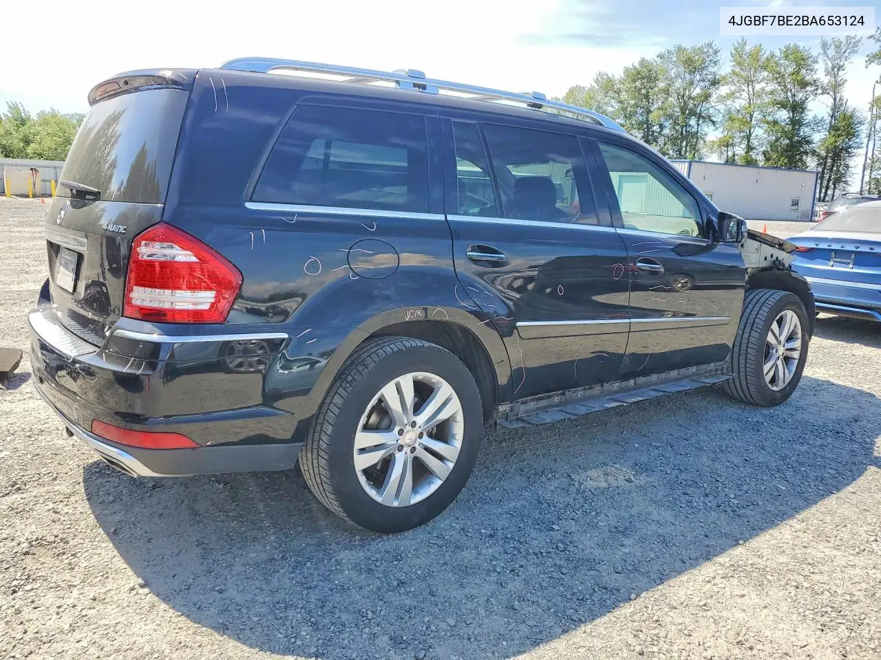 2011 Mercedes-Benz Gl 450 4Matic VIN: 4JGBF7BE2BA653124 Lot: 58840456