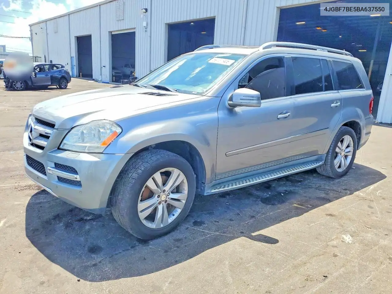 2011 Mercedes-Benz Gl 450 4Matic VIN: 4JGBF7BE5BA637550 Lot: 59737906