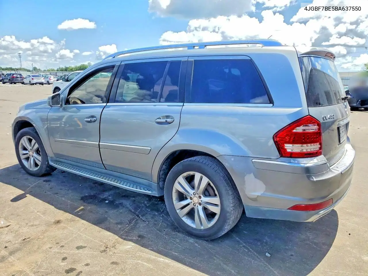 2011 Mercedes-Benz Gl 450 4Matic VIN: 4JGBF7BE5BA637550 Lot: 59737906