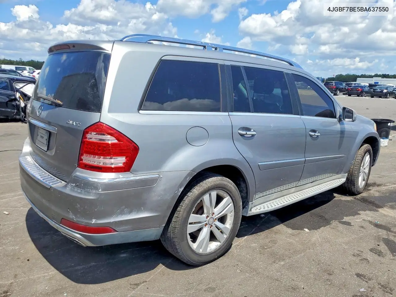 2011 Mercedes-Benz Gl 450 4Matic VIN: 4JGBF7BE5BA637550 Lot: 59737906