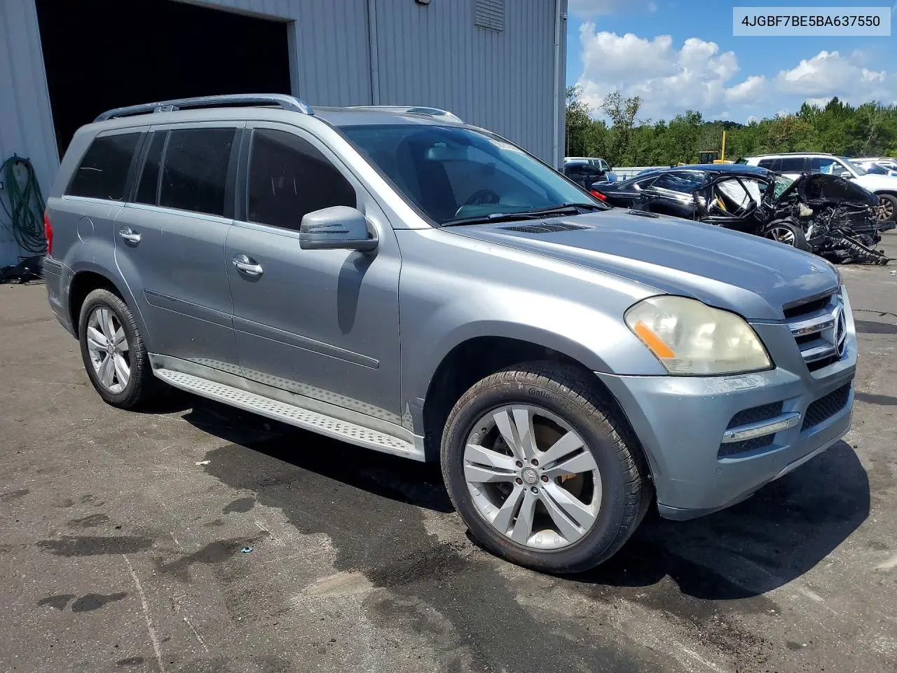 2011 Mercedes-Benz Gl 450 4Matic VIN: 4JGBF7BE5BA637550 Lot: 59737906