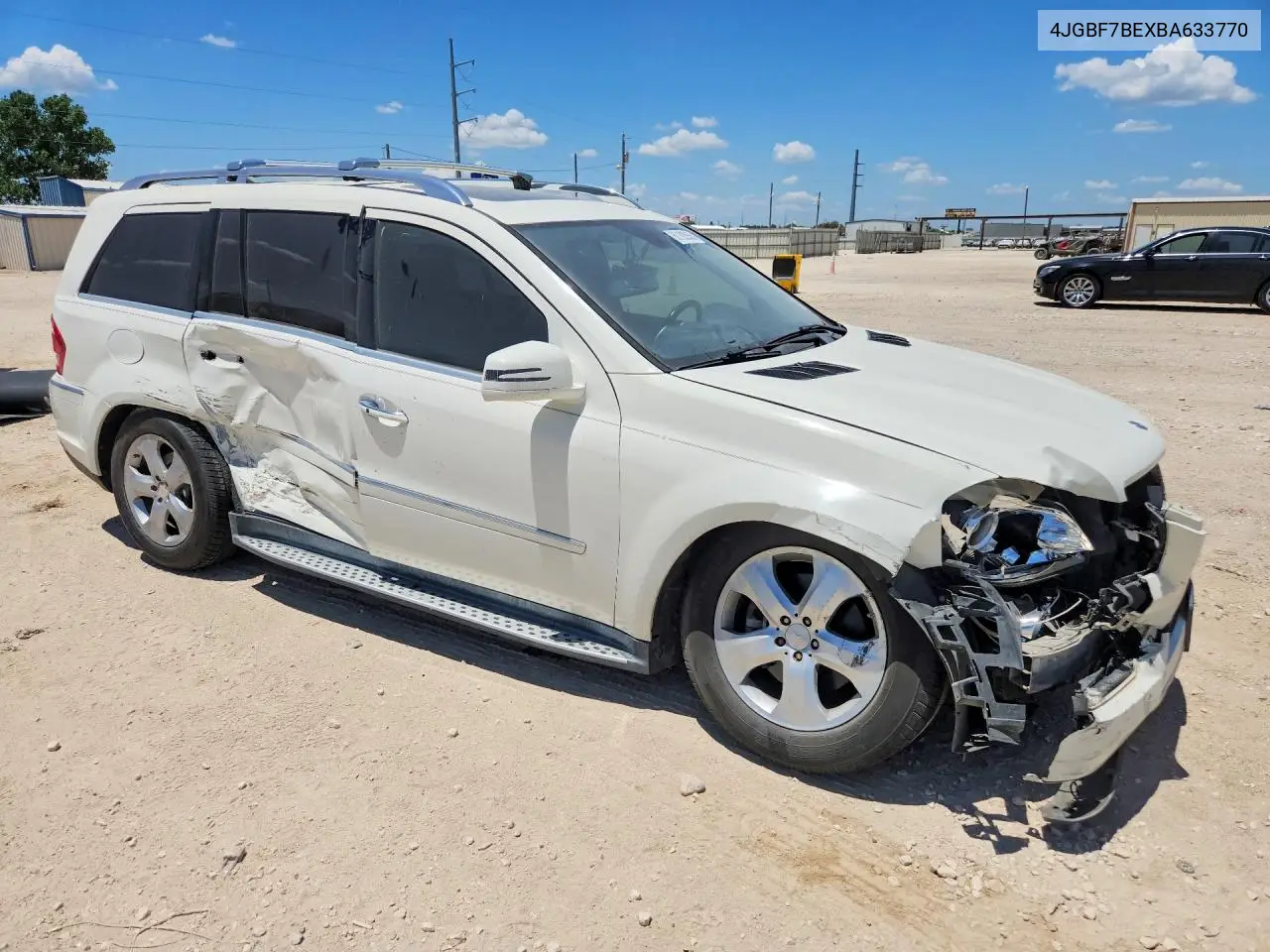 2011 Mercedes-Benz Gl 450 4Matic VIN: 4JGBF7BEXBA633770 Lot: 60192056