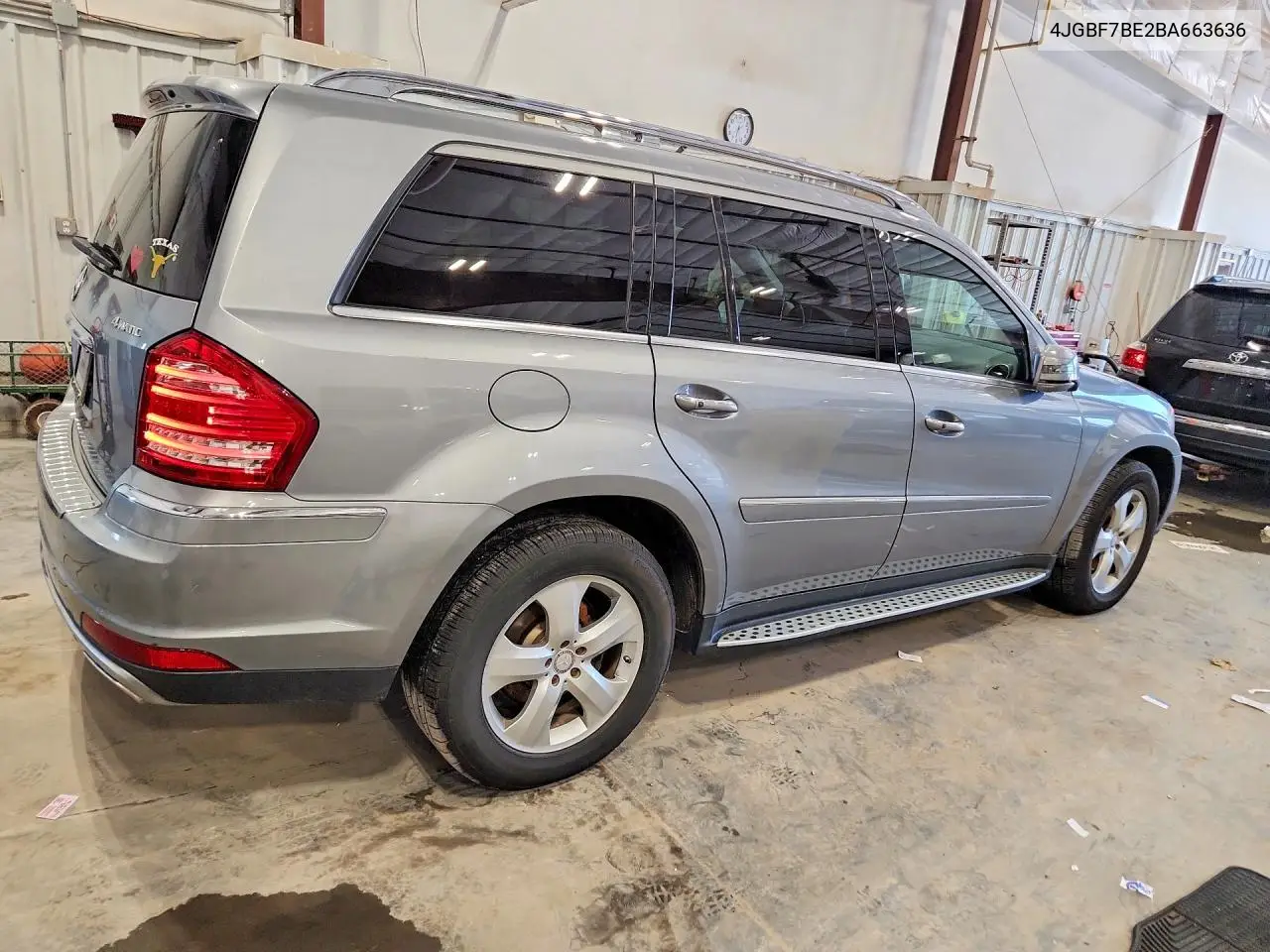 2011 Mercedes-Benz Gl 450 4Matic VIN: 4JGBF7BE2BA663636 Lot: 60956666