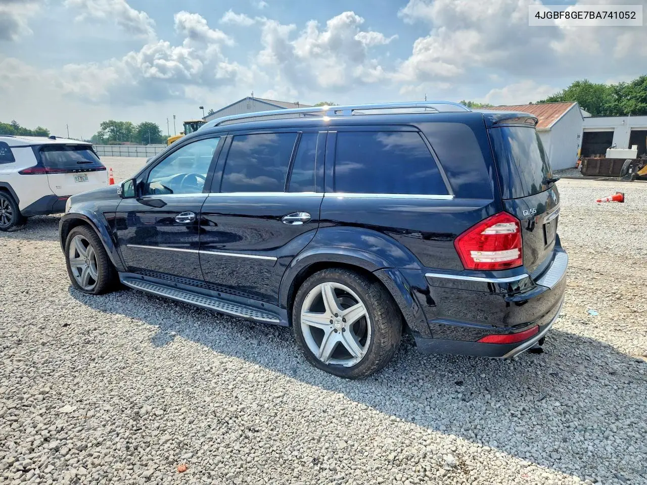 2011 Mercedes-Benz Gl 550 4Matic VIN: 4JGBF8GE7BA741052 Lot: 61422556