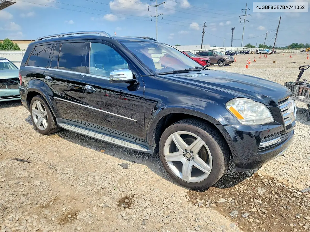 2011 Mercedes-Benz Gl 550 4Matic VIN: 4JGBF8GE7BA741052 Lot: 61422556