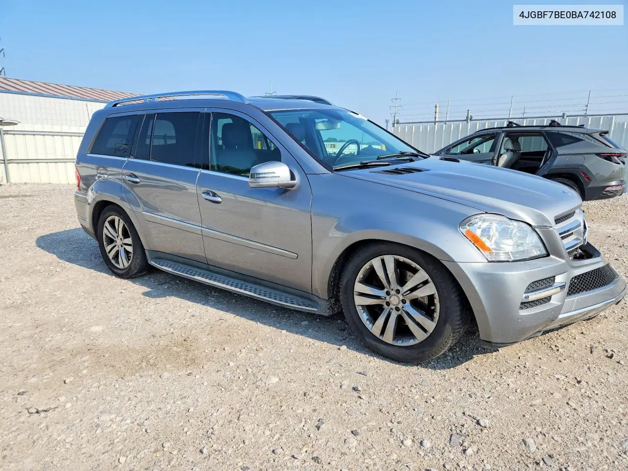 2011 Mercedes-Benz Gl 450 4Matic VIN: 4JGBF7BE0BA742108 Lot: 61435786