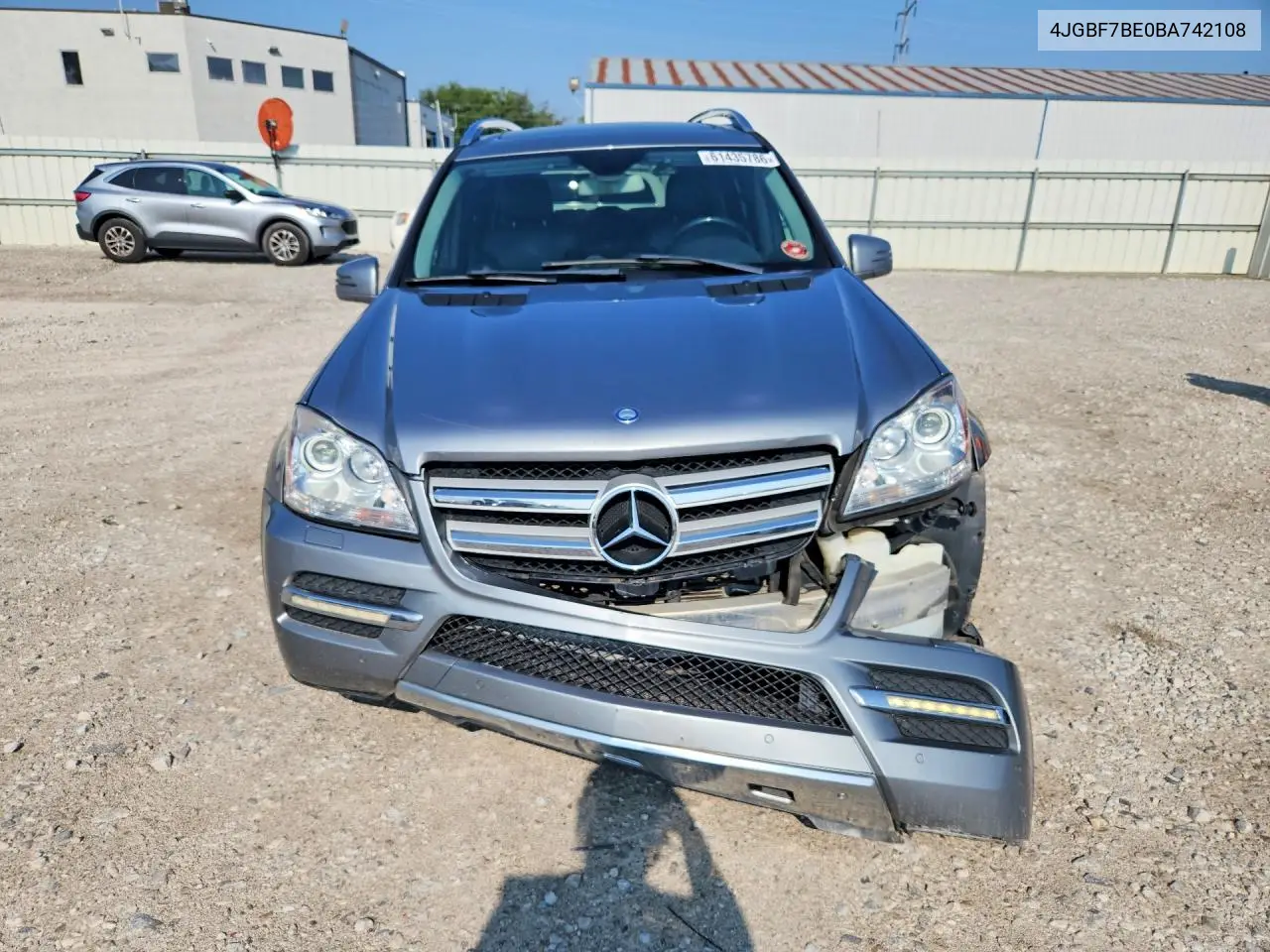 2011 Mercedes-Benz Gl 450 4Matic VIN: 4JGBF7BE0BA742108 Lot: 61435786