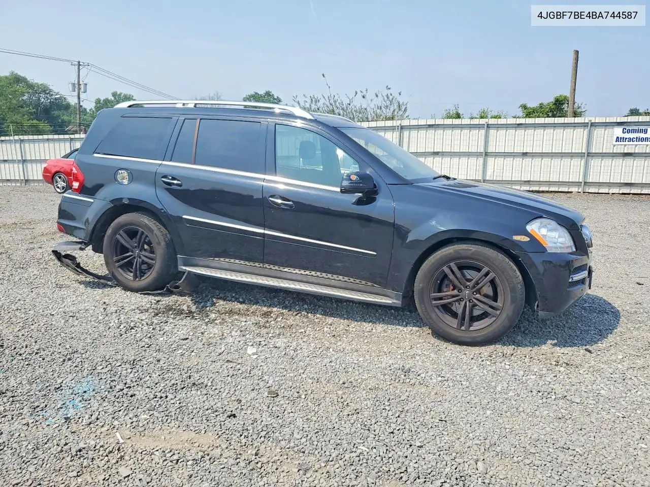 2011 Mercedes-Benz Gl 450 4Matic VIN: 4JGBF7BE4BA744587 Lot: 61536136