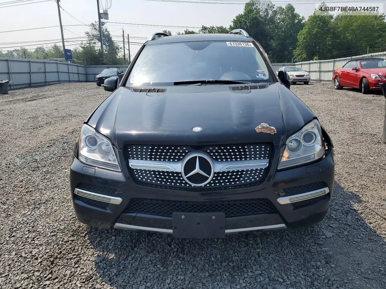 2011 Mercedes-Benz Gl 450 4Matic VIN: 4JGBF7BE4BA744587 Lot: 61536136