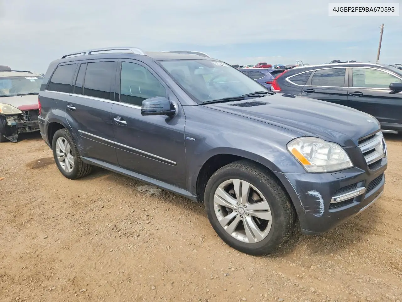 2011 Mercedes-Benz Gl 350 Bluetec VIN: 4JGBF2FE9BA670595 Lot: 61674546