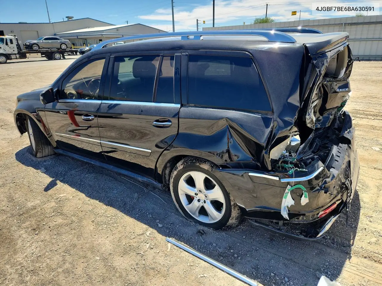 2011 Mercedes-Benz Gl 450 4Matic VIN: 4JGBF7BE6BA630591 Lot: 85633635