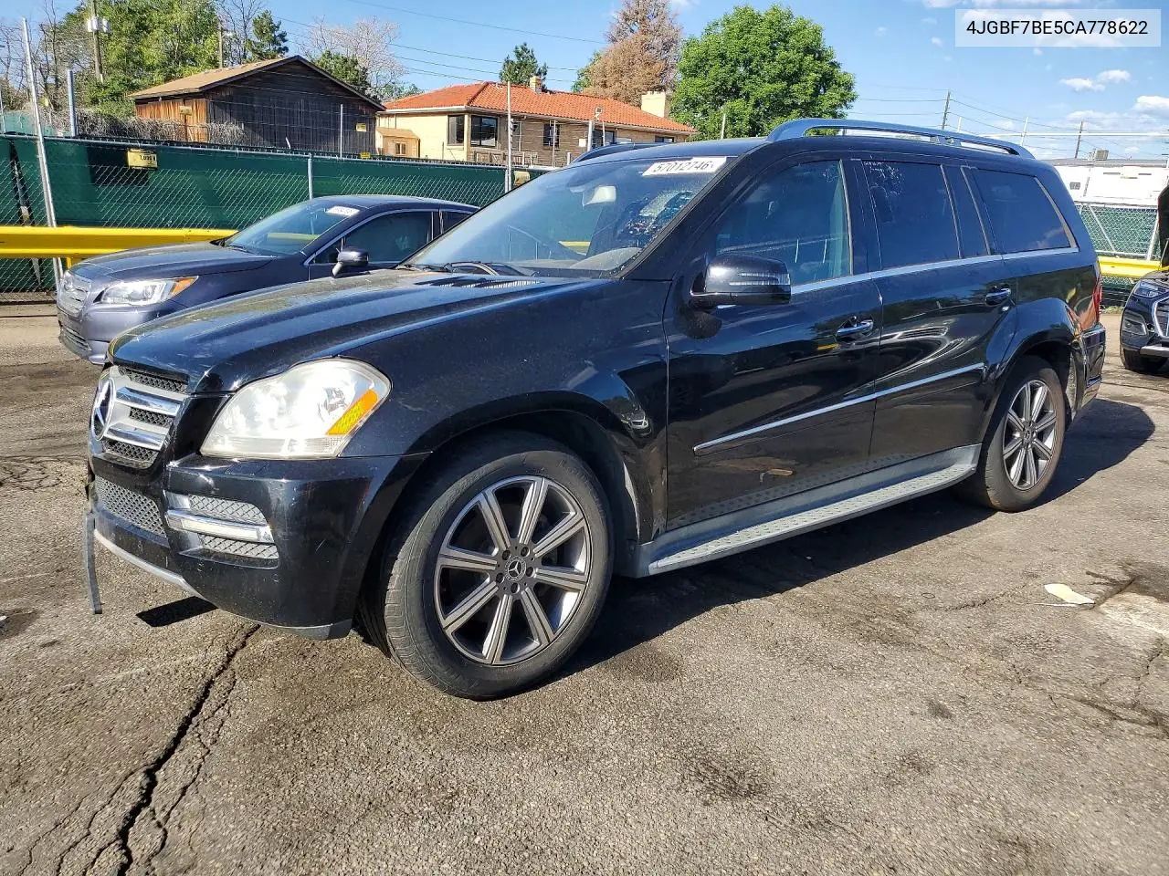 2012 Mercedes-Benz Gl 450 4Matic VIN: 4JGBF7BE5CA778622 Lot: 57012746