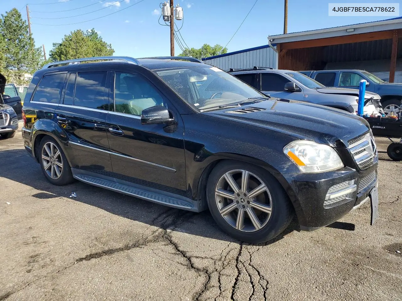 2012 Mercedes-Benz Gl 450 4Matic VIN: 4JGBF7BE5CA778622 Lot: 57012746