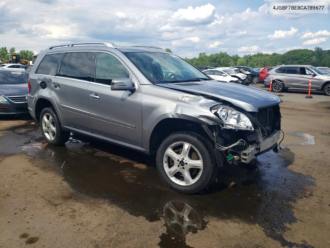 2012 Mercedes-Benz Gl 450 4Matic VIN: 4JGBF7BE8CA789677 Lot: 57502446