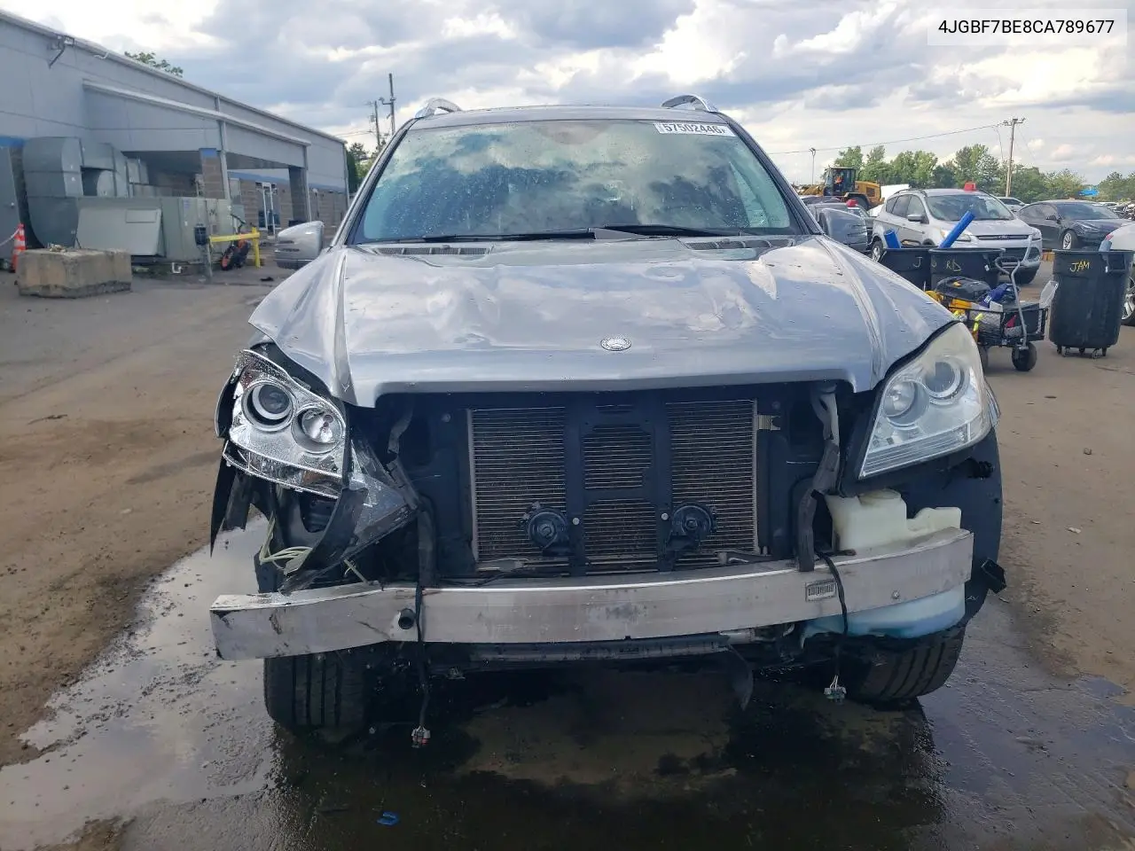 2012 Mercedes-Benz Gl 450 4Matic VIN: 4JGBF7BE8CA789677 Lot: 57502446