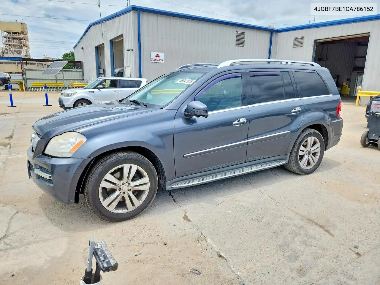 2012 Mercedes-Benz Gl 450 4Matic VIN: 4JGBF7BE1CA786152 Lot: 58647056