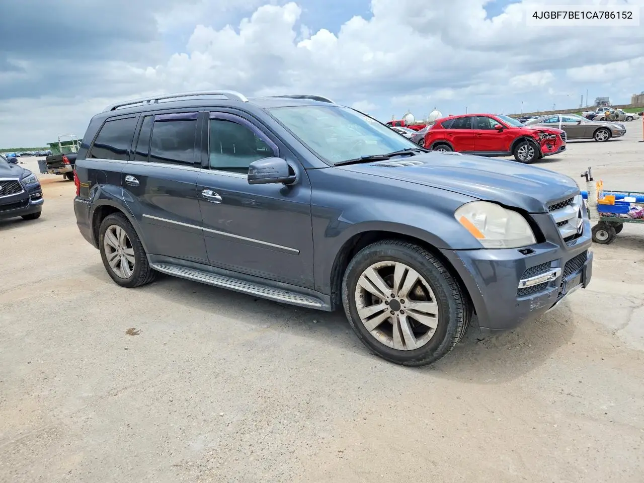 2012 Mercedes-Benz Gl 450 4Matic VIN: 4JGBF7BE1CA786152 Lot: 58647056