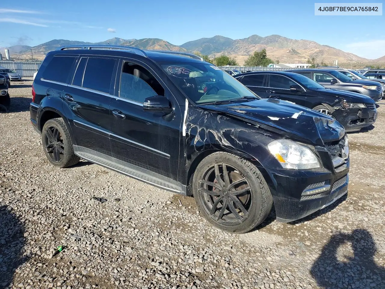 2012 Mercedes-Benz Gl 450 4Matic VIN: 4JGBF7BE9CA765842 Lot: 59170466