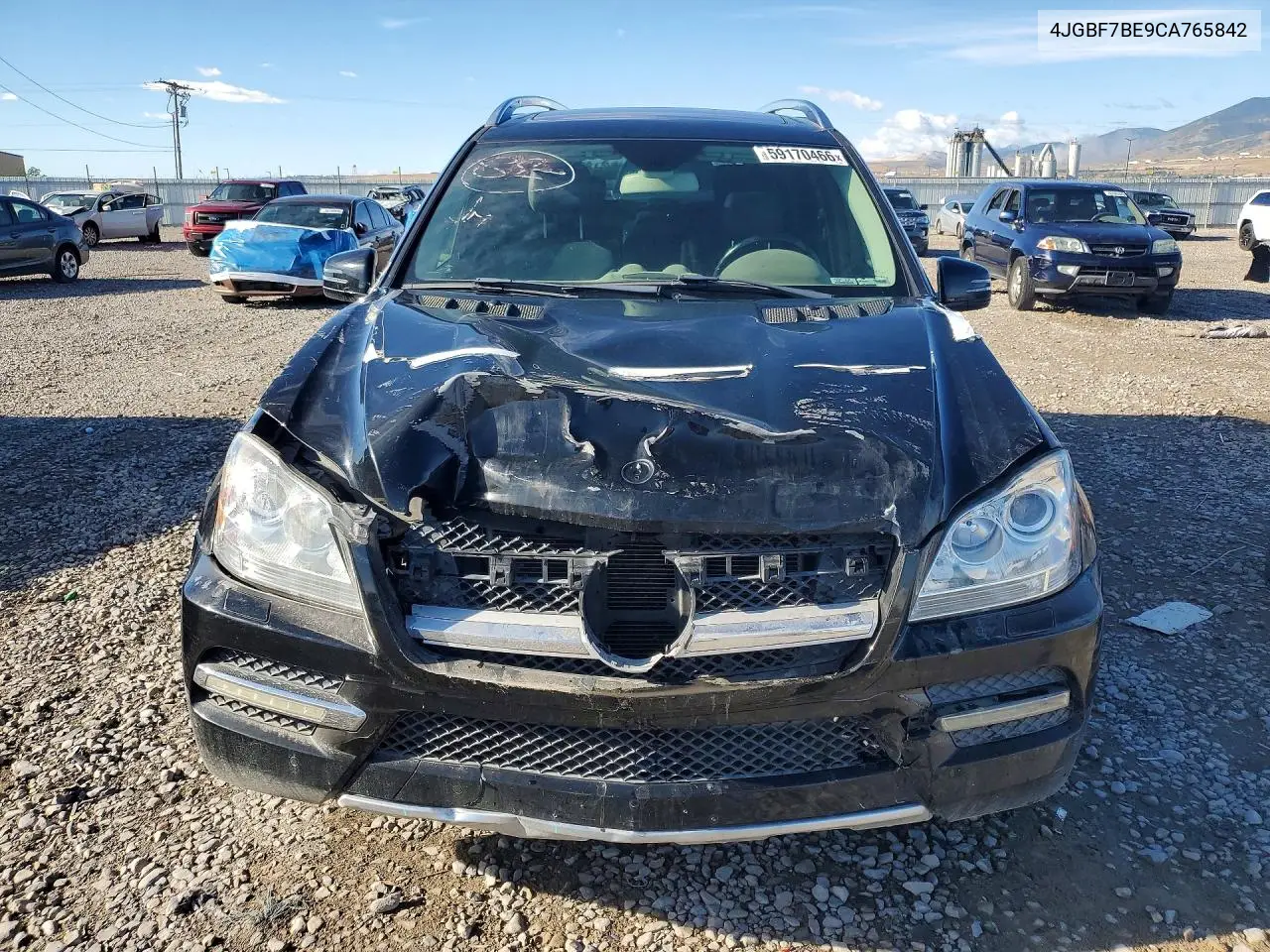 2012 Mercedes-Benz Gl 450 4Matic VIN: 4JGBF7BE9CA765842 Lot: 59170466