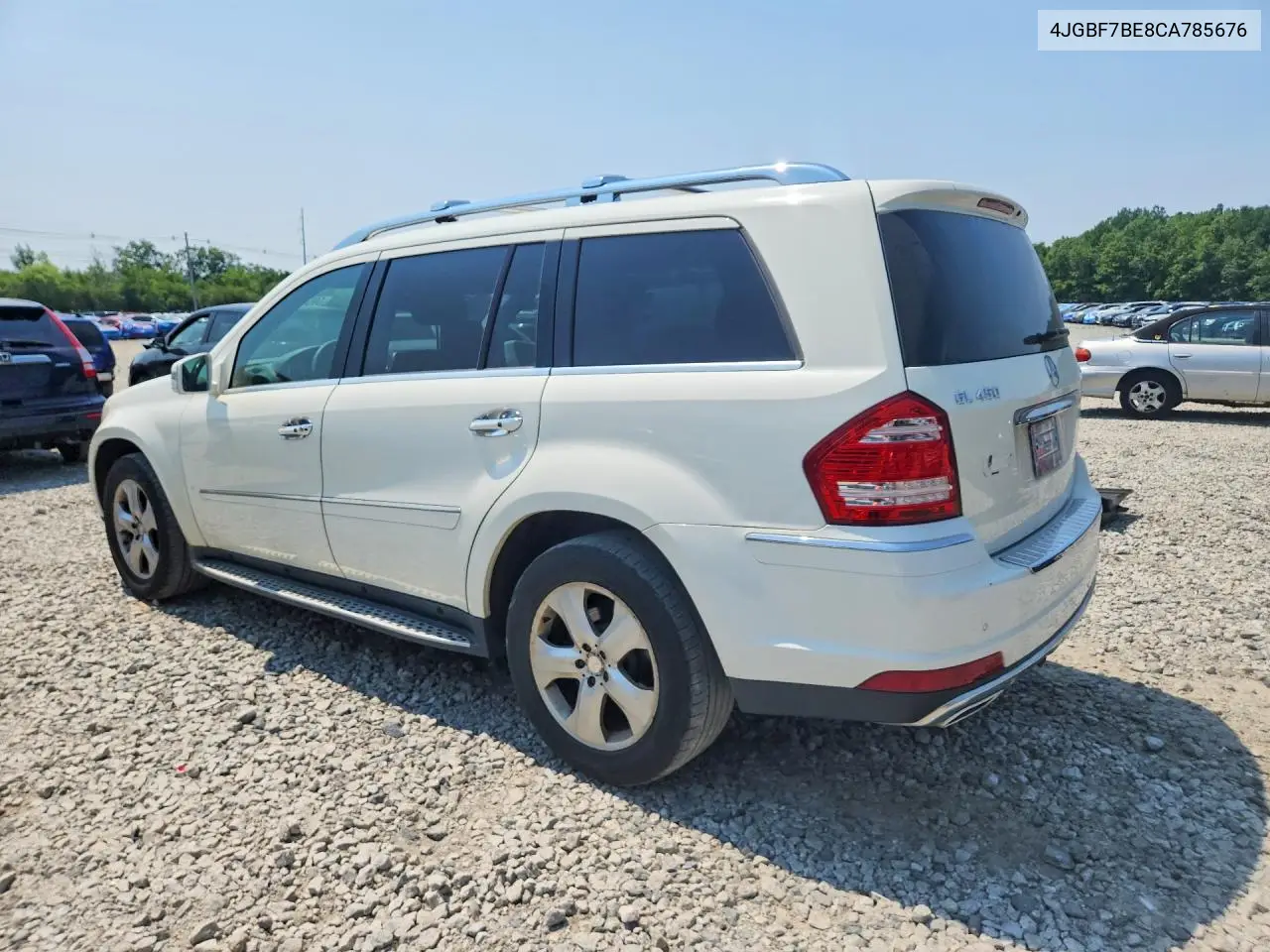 2012 Mercedes-Benz Gl 450 4Matic VIN: 4JGBF7BE8CA785676 Lot: 59542296