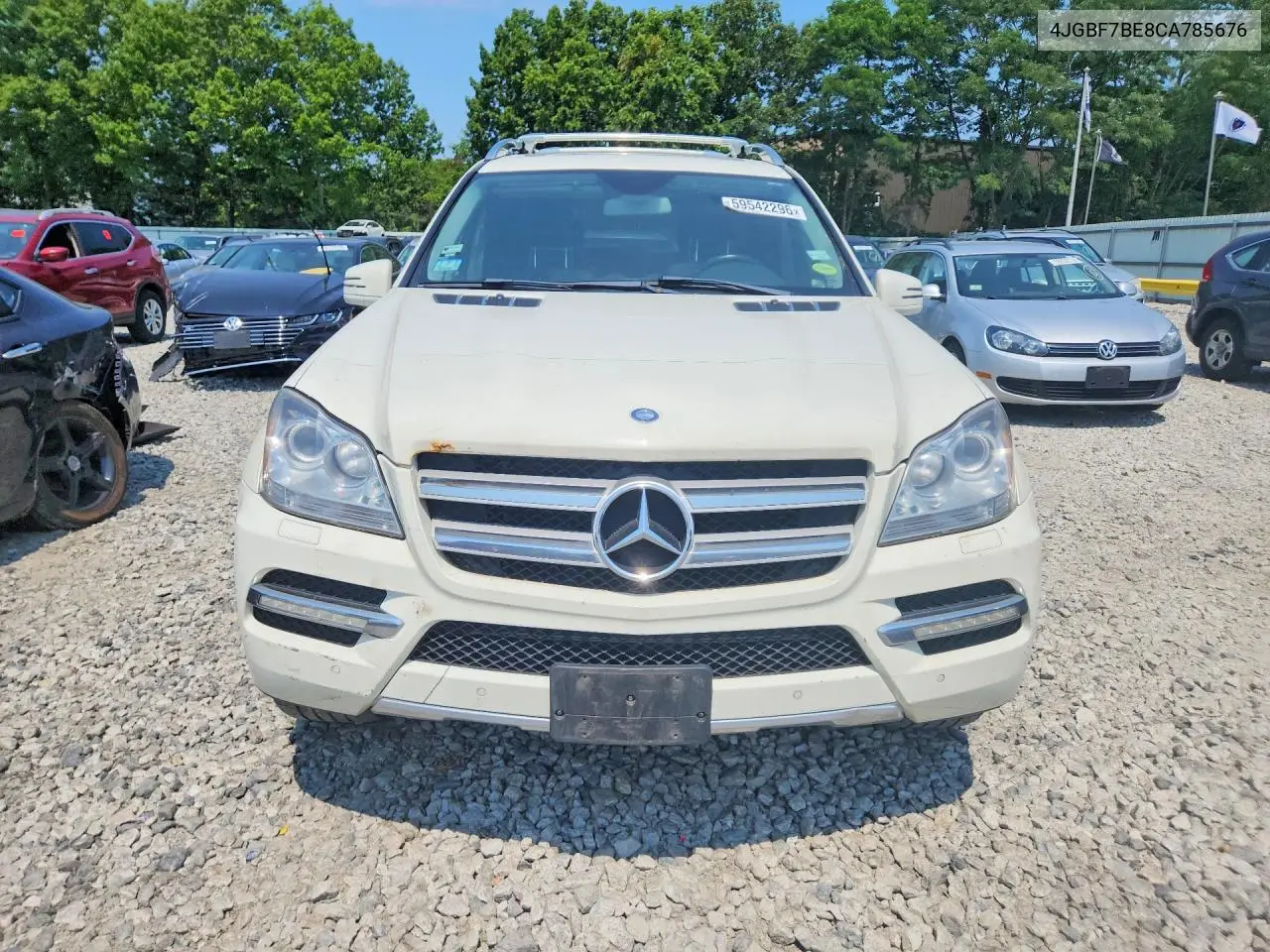 2012 Mercedes-Benz Gl 450 4Matic VIN: 4JGBF7BE8CA785676 Lot: 59542296