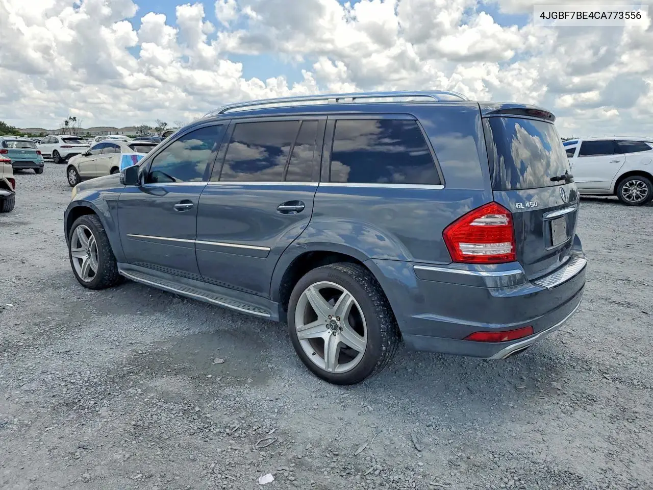 2012 Mercedes-Benz Gl 450 4Matic VIN: 4JGBF7BE4CA773556 Lot: 59676626