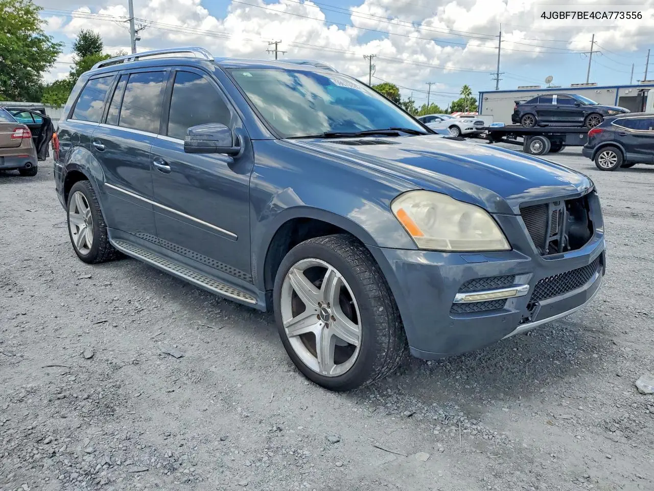2012 Mercedes-Benz Gl 450 4Matic VIN: 4JGBF7BE4CA773556 Lot: 59676626