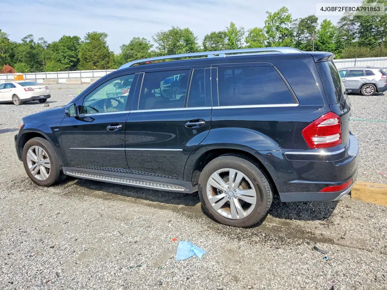 2012 Mercedes-Benz Gl 350 Bluetec VIN: 4JGBF2FE8CA791863 Lot: 60224996