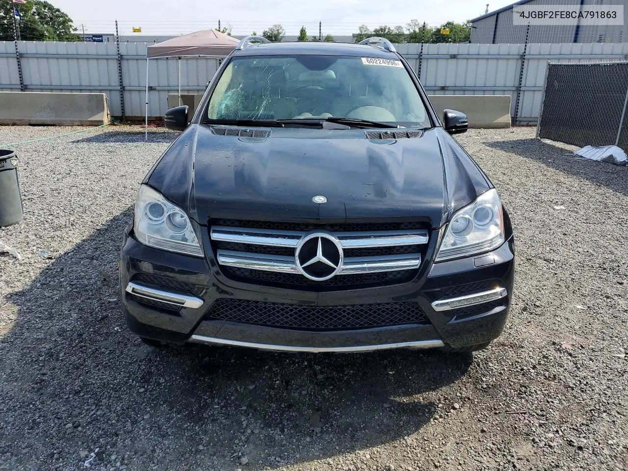 2012 Mercedes-Benz Gl 350 Bluetec VIN: 4JGBF2FE8CA791863 Lot: 60224996