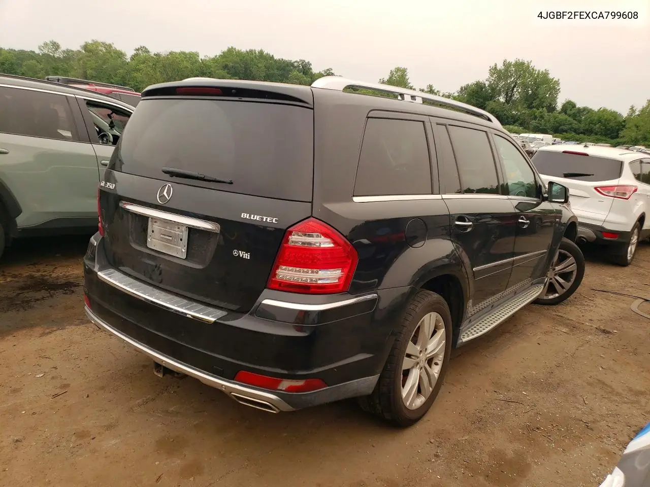 2012 Mercedes-Benz Gl 350 Bluetec VIN: 4JGBF2FEXCA799608 Lot: 60529956