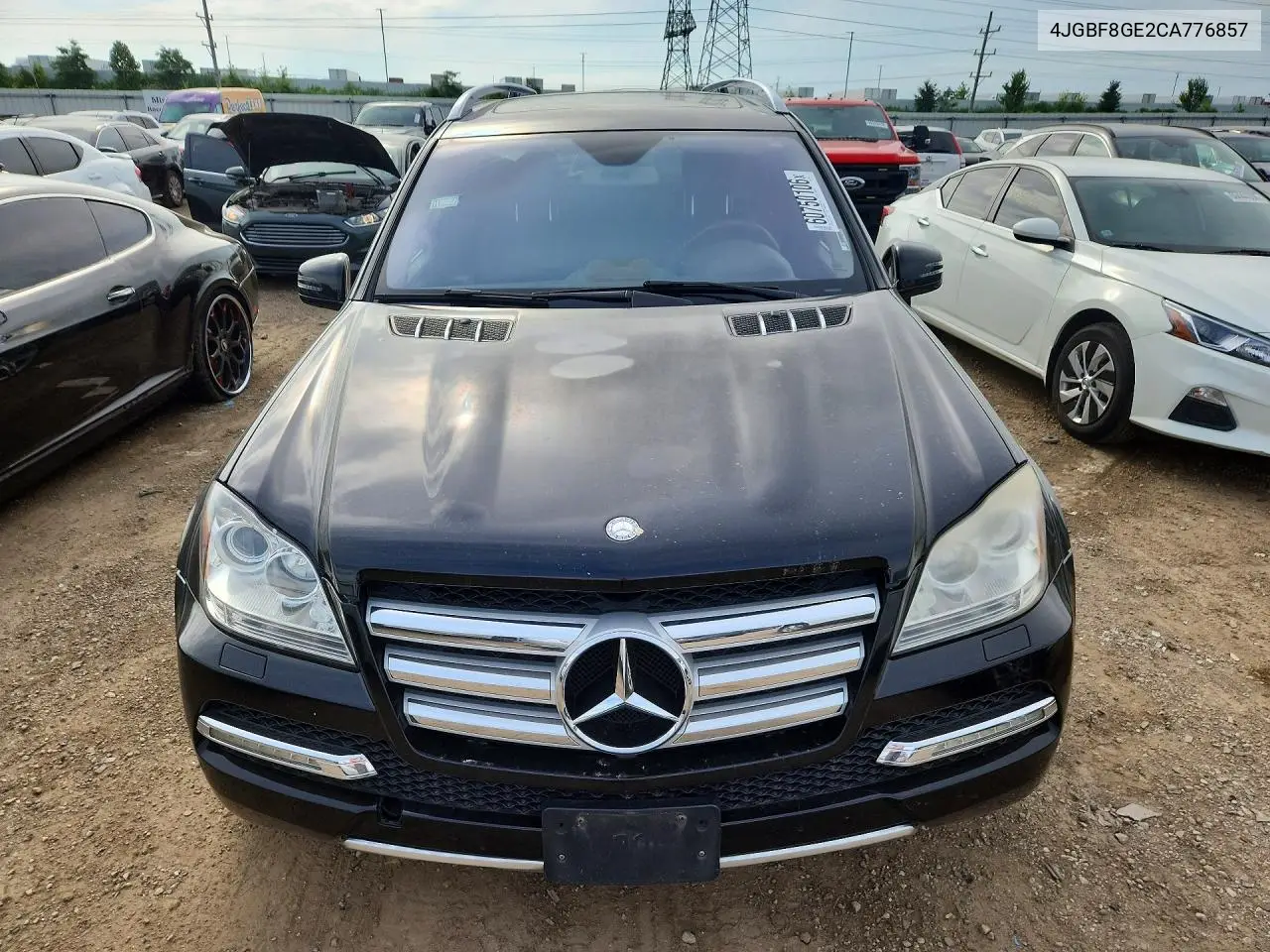 2012 Mercedes-Benz Gl 550 4Matic VIN: 4JGBF8GE2CA776857 Lot: 60750106