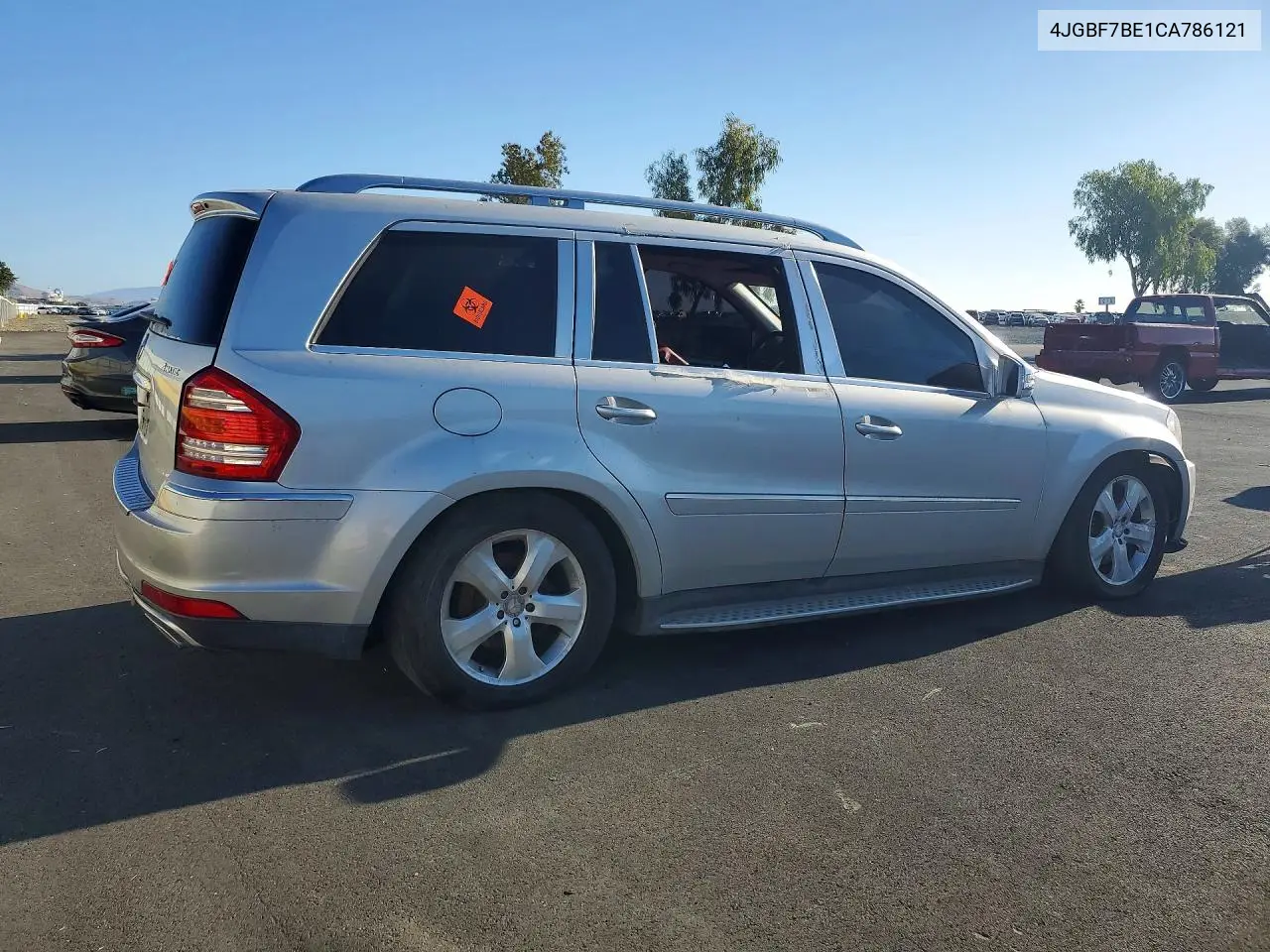 2012 Mercedes-Benz Gl 450 4Matic VIN: 4JGBF7BE1CA786121 Lot: 61054976