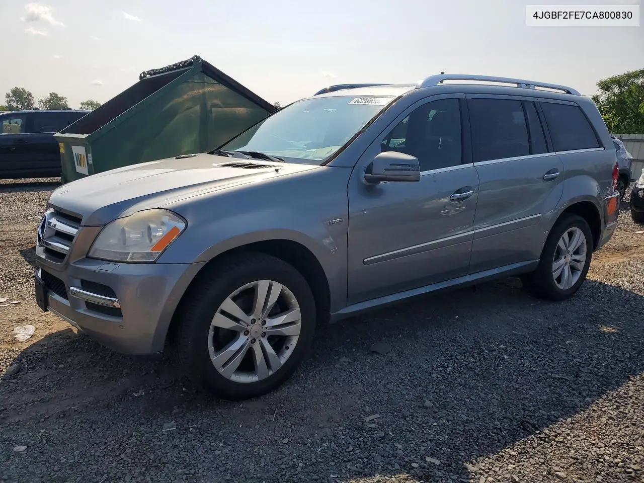 2012 Mercedes-Benz Gl 350 Bluetec VIN: 4JGBF2FE7CA800830 Lot: 62266556