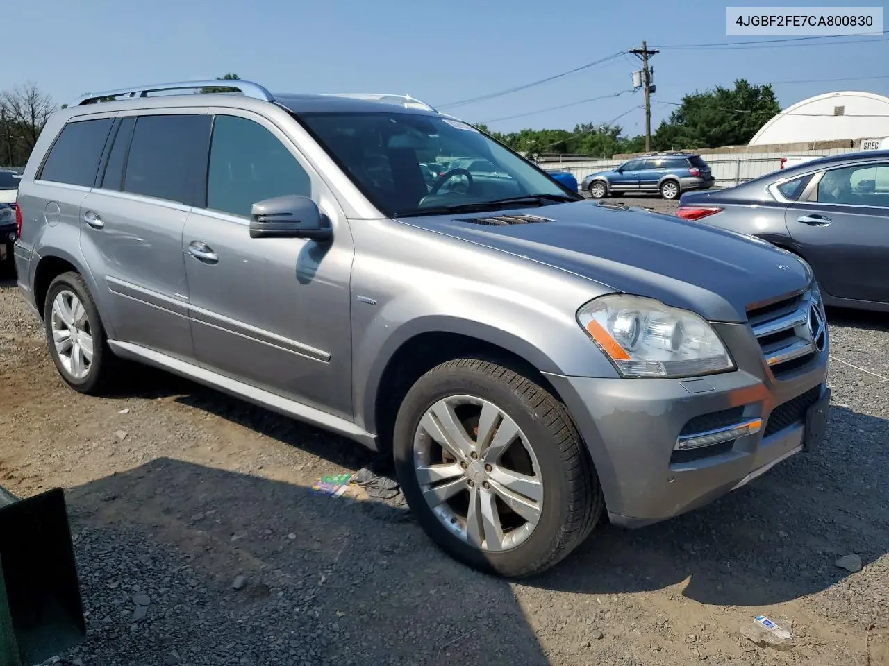 2012 Mercedes-Benz Gl 350 Bluetec VIN: 4JGBF2FE7CA800830 Lot: 62266556